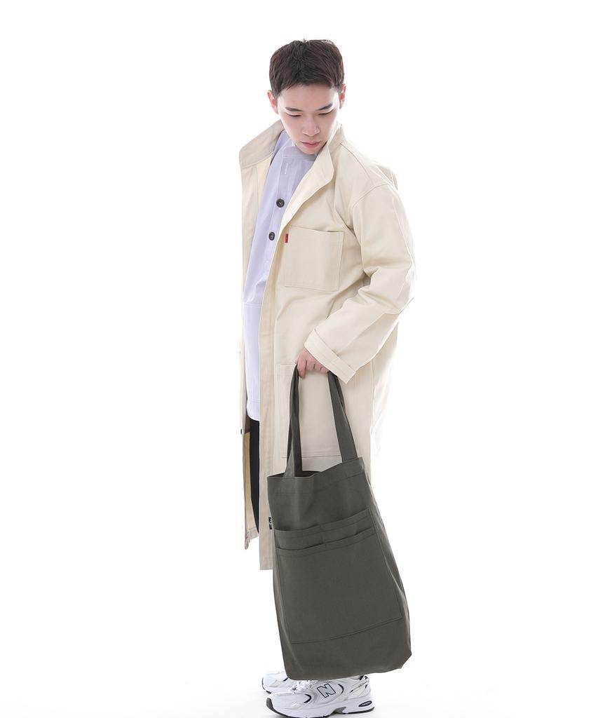 Saintcrew Freestyle Life Simple Shopper Eco Bag Fls-103 Khaki