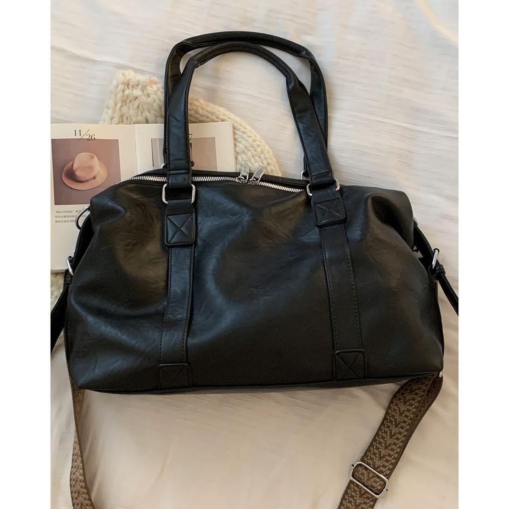 Retro portable large-capacity commuter bag women's 2025 new trendy fashion high-end tote bag one shoulder underarm bag