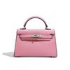 Elegant 2025 Summer Kelly-Style Mini Silver Buckle Handbag - Women's Shoulder & Crossbody Fashion Accessory