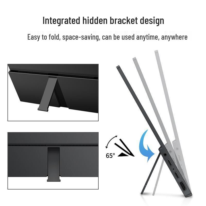 15.6" 4K Portable IPS Monitor for Laptops/Consoles