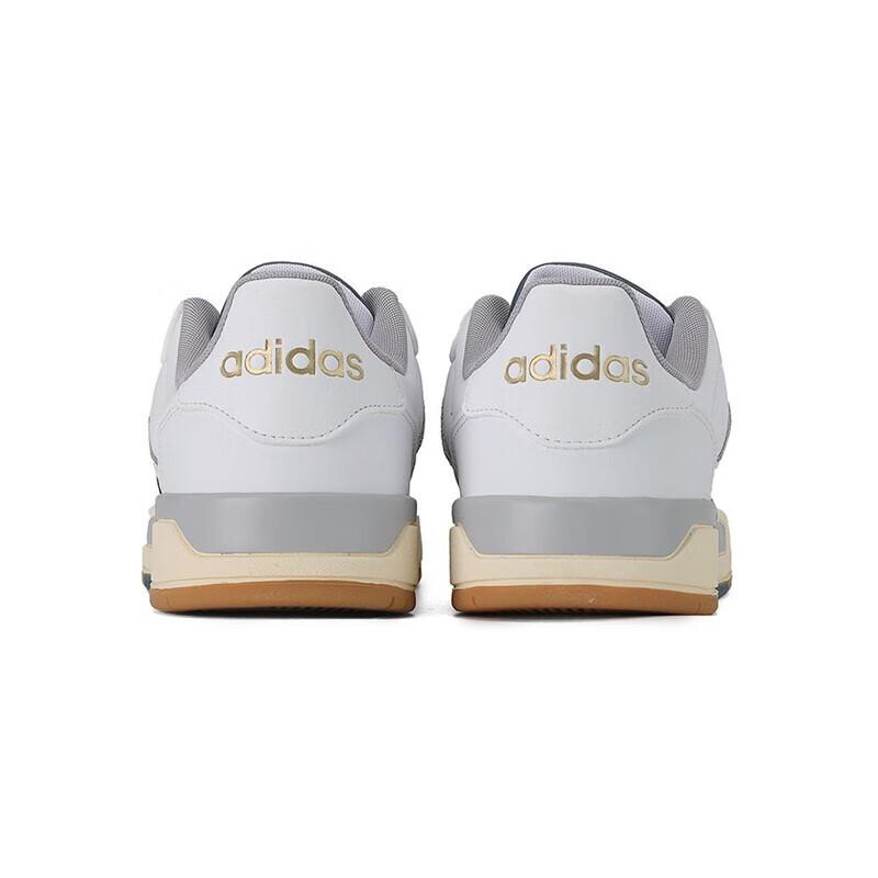 adidas Entrap Scarpe da Basket Retro Basse Comode Versatili Sneakers Unisex Bianco Blu JQ3925