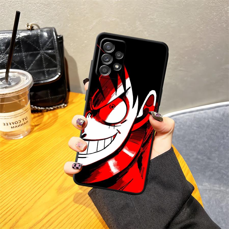 Case for Samsung Galaxy A03 A10 A20 A01 A02 A50 A70 A30 A40 A06 Note 20 Ultra 9 10 A04 A05 Soft Back Phone Cover Cool Anime