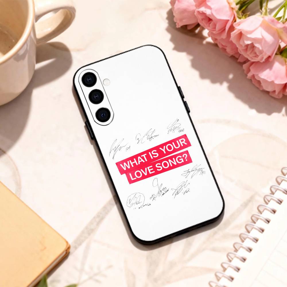 A-ARIRANG T-Tour 2026 SWIM   Phone Case For Samsung Galaxy A73,A72,A71,A70,A53,A52,A51,Others Soft Black Shell