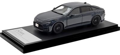 INTERALLIED Hi Story Scale Toyota CROWN Z BLACK PACKAGE Massief Grijs Afgewerkt Product HS525GY 1/43 (2024)
