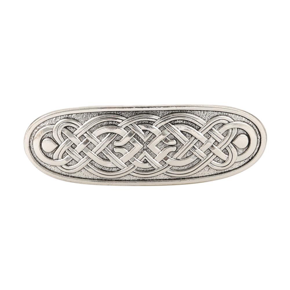 Teamer Vintage Barrette Celtics Knot Hair Clip for Women Viking Tree of Life Nordic Hairpins Wicca Jewelry Hair Accessories Gift