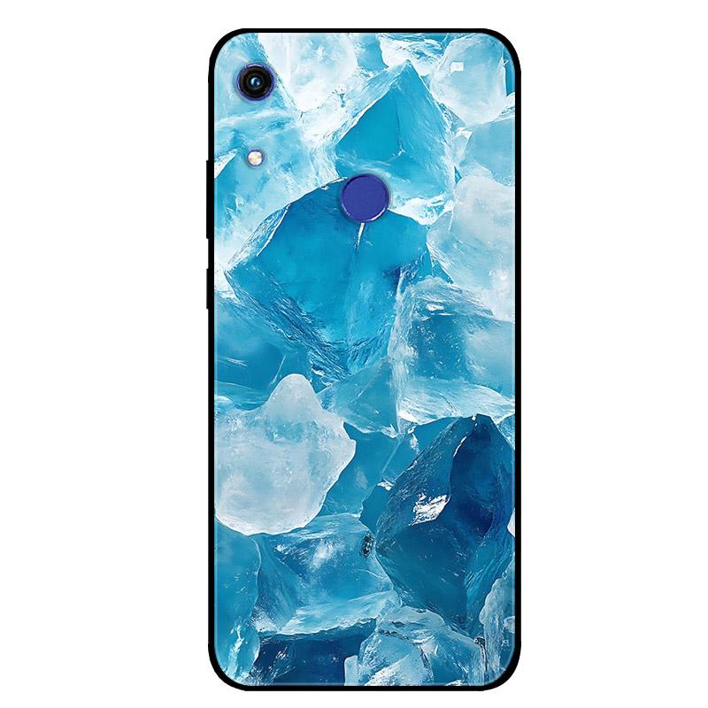 For Huawei Y6S Y6 2019 Case Marble Soft Matte Silicone Back Cover For Huawei Honor 8A Pro Y6 S Y6 Prime 2019 Full Phone Shell