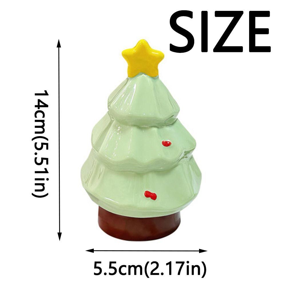 Christmas Tree Shaped Toothpick Dispenser Box Creative Toothpick Tube  Christmas Decorations