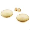2 Pieces Brass Button For Clothes, Shoes, Backpack Hand Craft Accessoties
