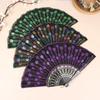 1PC Vibrant Colors Dance Performances Peacock Elegant Temperament Folding Durable Exquisite Gifts Decorated Dance Prop
