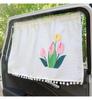 Tenda parasole Y con motivo a cialda e ventose per protezione dal calore interno