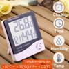 LCD elektronischer digitaler Temperatur-Feuchtigkeitsmesser-Monitor Indoor Outdoor Thermometer Wetterstation Wecker HTC-1 XYZ