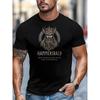 Men's Hammersbald Print T-Shirt - Soft Round Neck Casual Summer Tee with Iconic Bald Design for & Casual Attire | Machine Washable Outdoor Shir