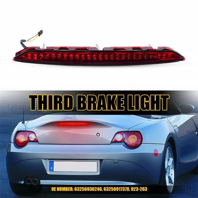 Led Car Rear Tail Third Brake Light Stop Light Lamp For Bmw Z4 E85 2003-2008 63256917378 63256930246