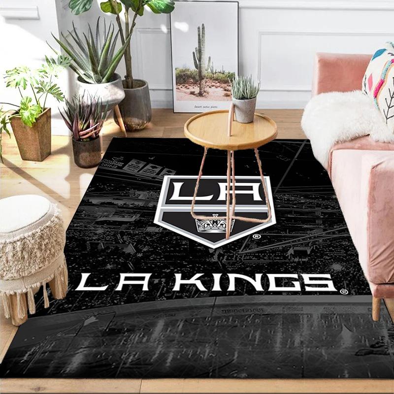 Angeles King Crest Bereichsteppich Geeignet für Innen und Außen, Teppiche für Küchen, Häuser, Büros, Wohnzimmer, Heimdekoration, Weihnachtsgeschenk