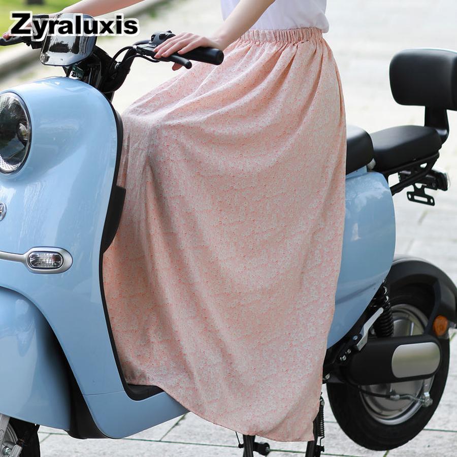 Electric Vehicle Windscreen Cover Summer Half-Body Skirt Leg Protection Motorcycle Battery Scooter Sunshade Dress Versatile Commuting