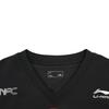 Li Ning Sports Lifestyle Series V-Neck Logo Print T-Shirt Men tops ATSW267-3