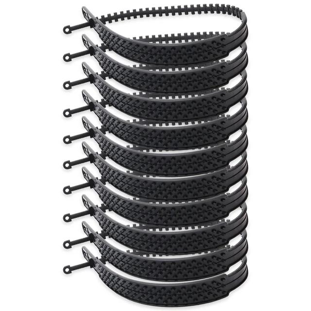 Car Tire Anti-skid Chains Winter Thick Anti-skid Zip Ties, Emergency Universal Sedan Off-road Vehicle Zip Ties, Anti-skid Chains