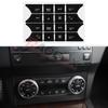 Car Center Console Button Repair Stickers Set for Mercedes Benz C-Class SLK CLS SL GLK A B E-Class W204 C204 W218 W212 W176 W246