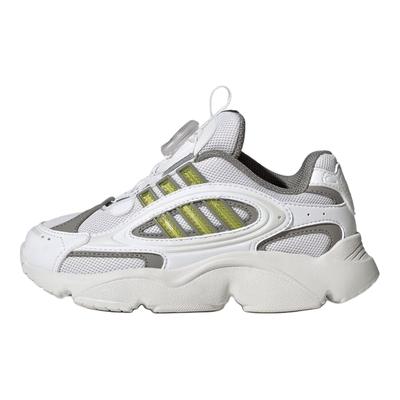 Originals Ozmillen Boa Shoes Comfortable Versatile Low Top Casual Shoes Kids Shoes White Green HQ0275