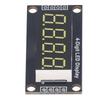 4 Set 0.36 Inch Digital Tube Display Module 4 Digit 7 Segment with Pin Header LED Segment Display TM1637 Drive Chip