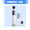 Small Coffee Grounds Brush Cleaner with USB Rechargeable Body, Dust Cup, and Narrow Nozzle for Routine Counter Care