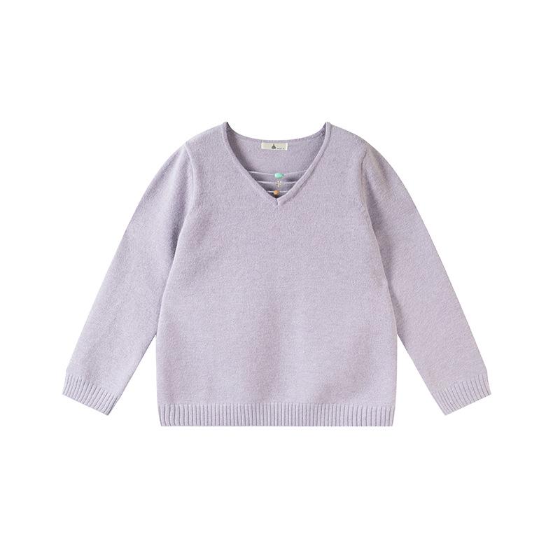 Shuangtian 2025 V-Neck Plus Size Knit Sweater for Women - New Winter Arrival F726 2XL