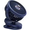 NA Clip Fan USB Fan Desktop Electric Fan Mini Car Fan Mute Rechargeable Small Fan Handheld Fan