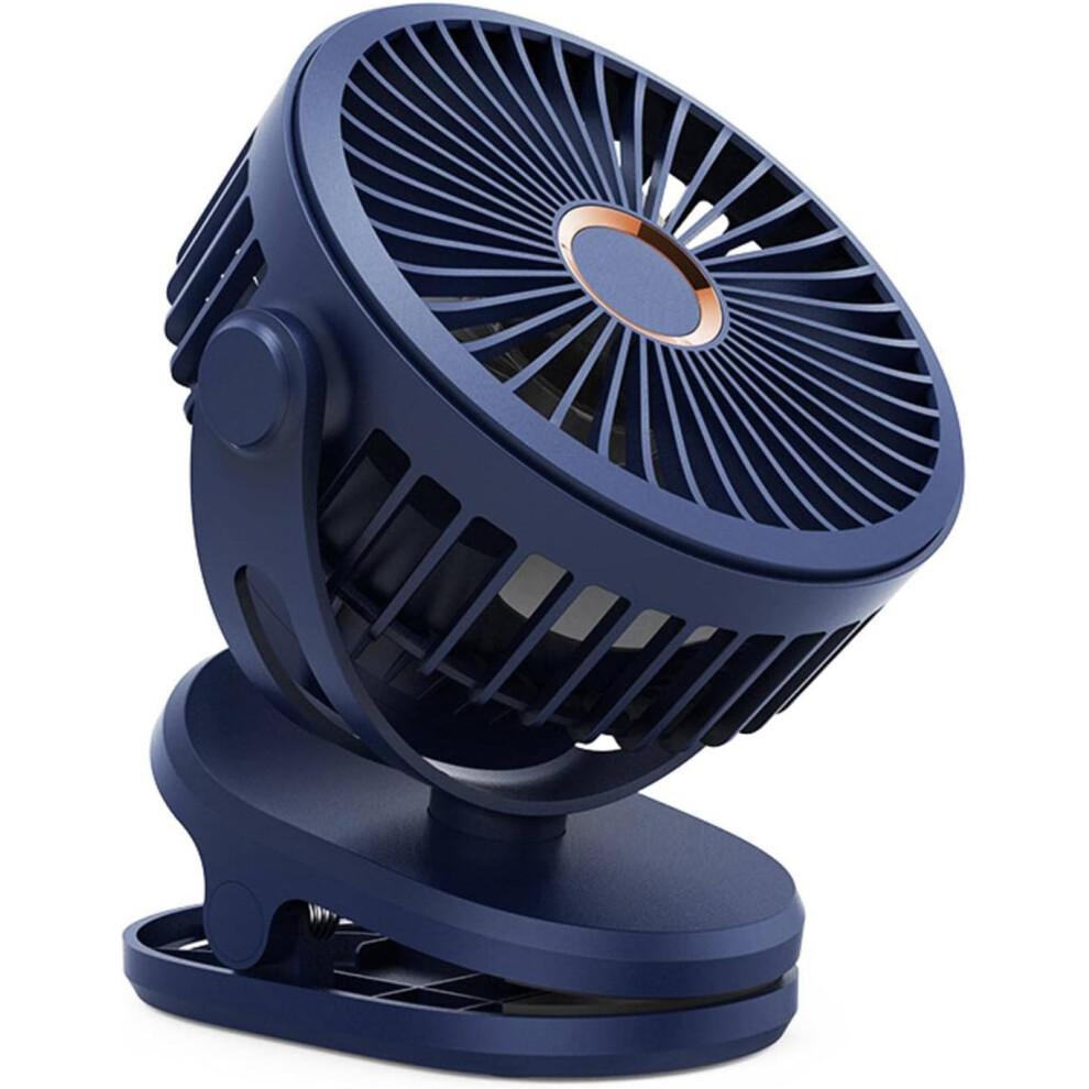 NA Clip Fan USB Fan Desktop Electric Fan Mini Car Fan Mute Rechargeable Small Fan Handheld Fan