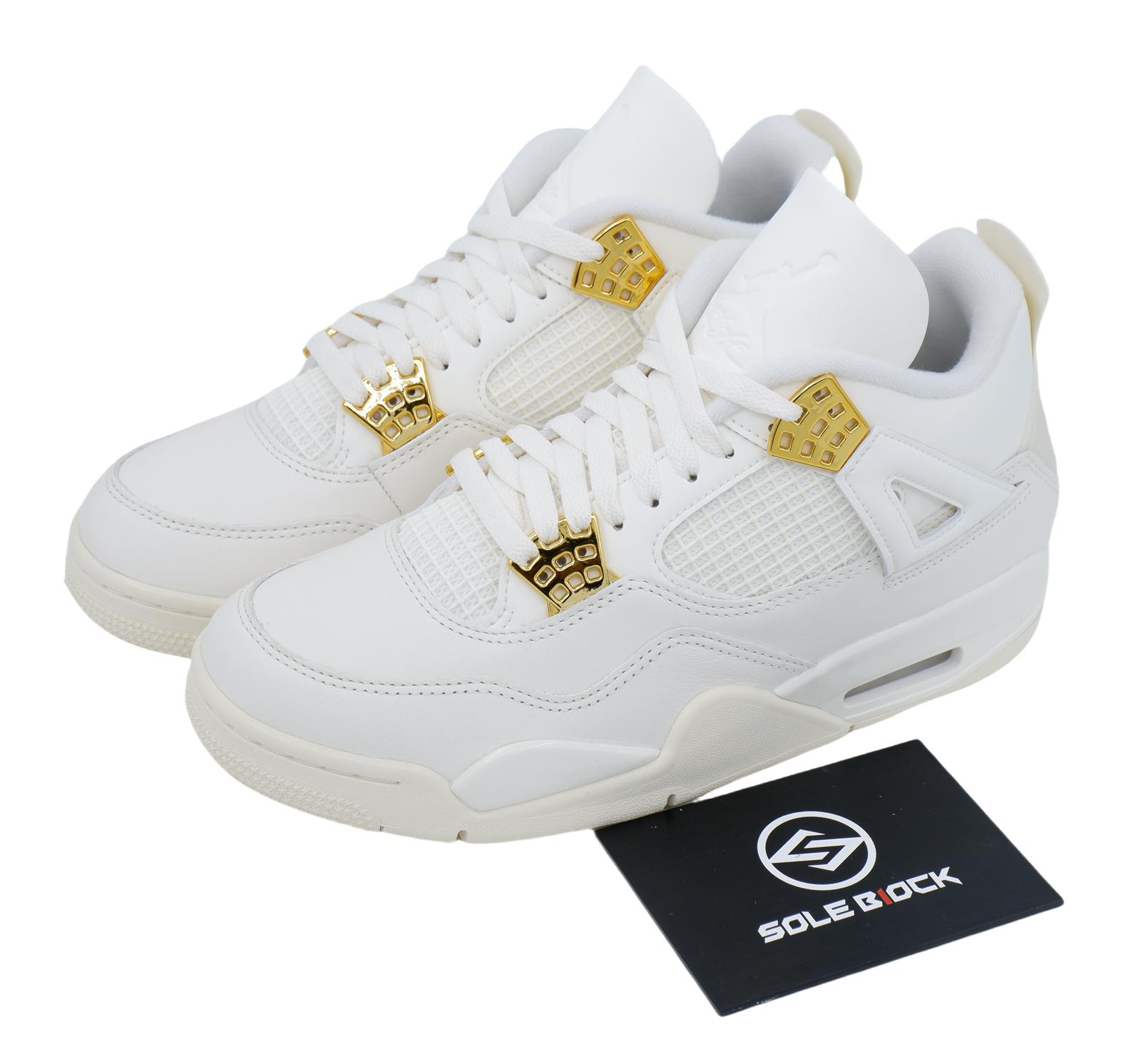 Air Jordan 4 Metallic Gold Jordan 4  AJ4 Metallic Gold  AQ9129-170 35.5