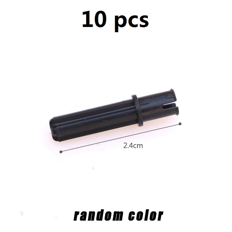 10PCs Bolt Pin Moc High-tech Parts DIY Building Blocks Attachments Bricks Early Education Toys Compatible With Lego 2780 6628