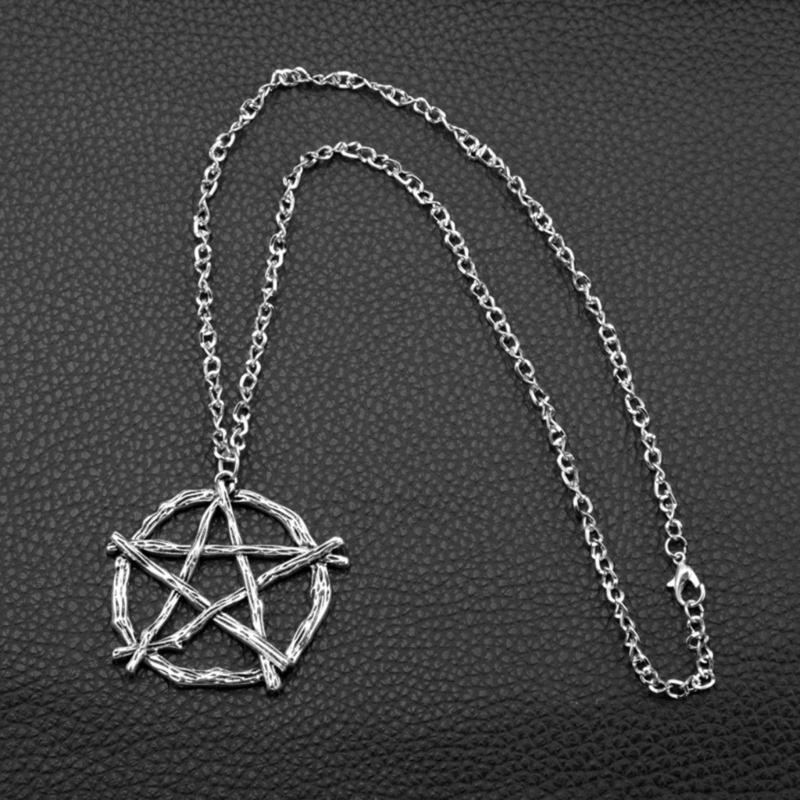 Necklace Daily Outfits Gothic Star Necklace Witchcraft Amulet Choker Necklace