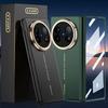 0.6mm Ultra-thin Micro-Polished Frosted Glass Protective Case for VIVO X Fold 5 Fold5 All-inclusive Protect Cover