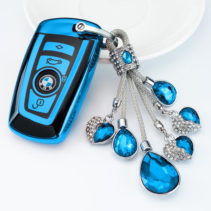 Housse de clé BMW Série 1/3/5/7 pour 320GT, 530, 525, X1, X3, X5