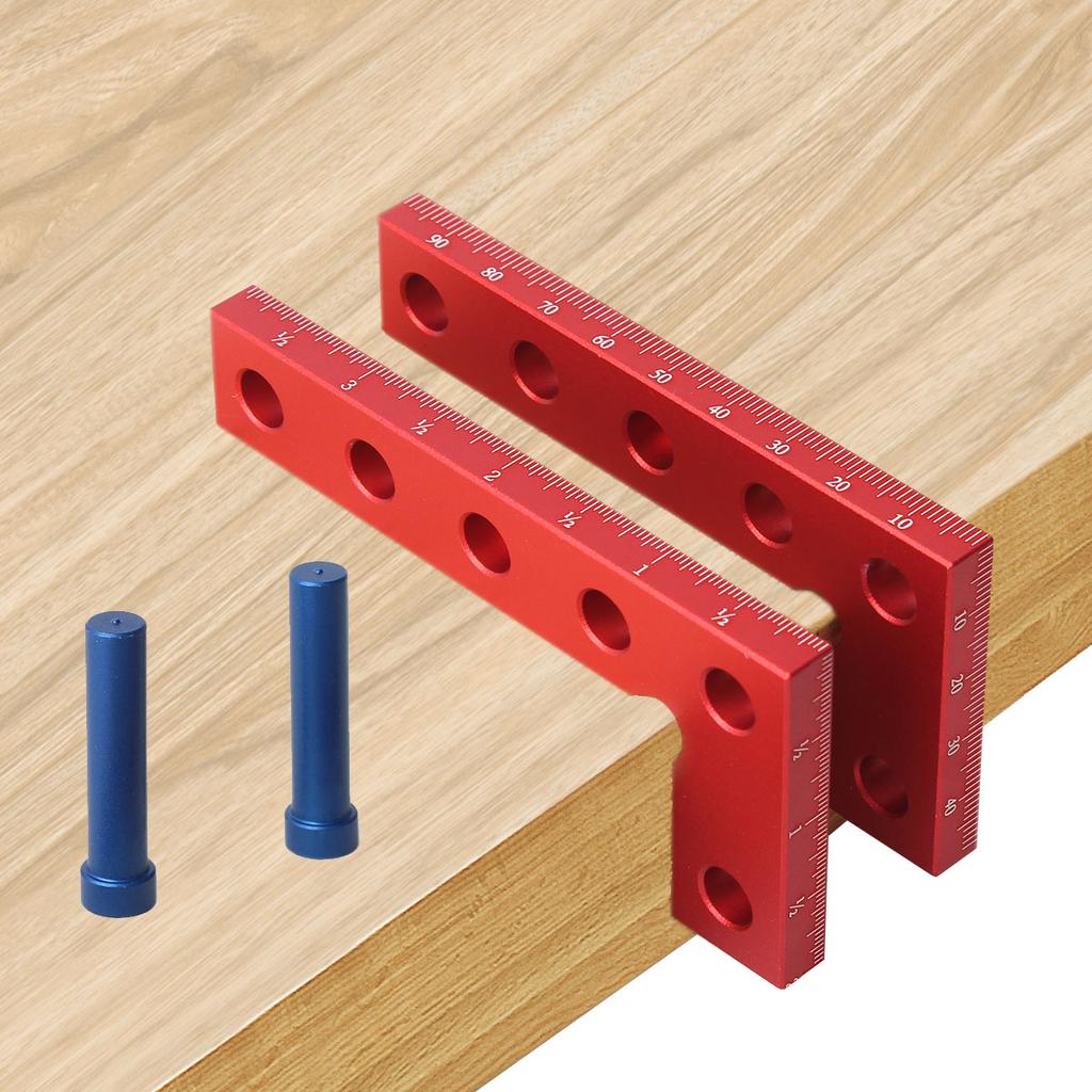 1Pc Woodworking Center Scriber 90 Degree Precision Square Edge Marking Tool Aluminum Alloy Carpentry Pocket Marking Square Gauge