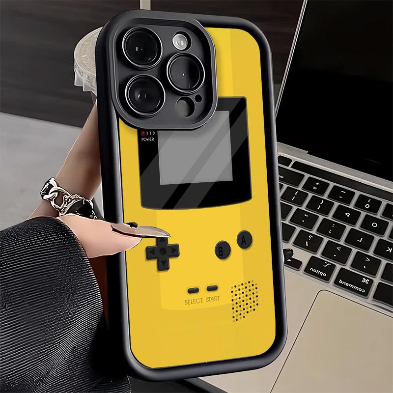 Phone Case for iPhone 17 Air 16E 15 16 Pro Max Game Console Trend Pattern Cover 14 Plus 13 12 Mini Soft Shell Silicone Fundas