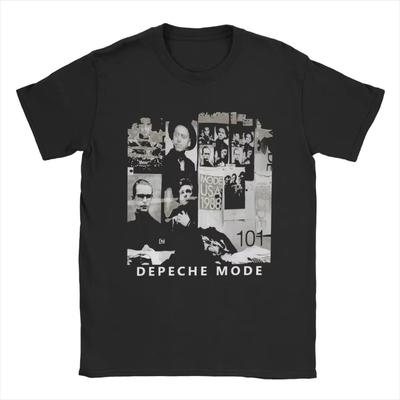 Pánská trička Depeches Cool Modes Čistá bavlna Top Módní Krátký rukáv Kulatý výstřih Tričko Nápad na dárek Tričko