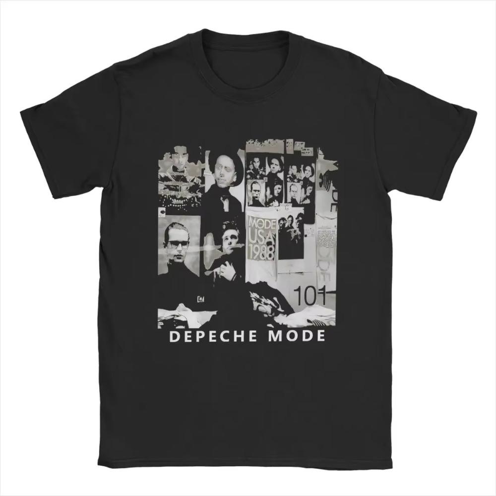 Men Depeches Cool Modes T Shirts Pure Cotton Tops Fashion Short Sleeve Round Collar Tee Shirt Gift Idea T-Shirt