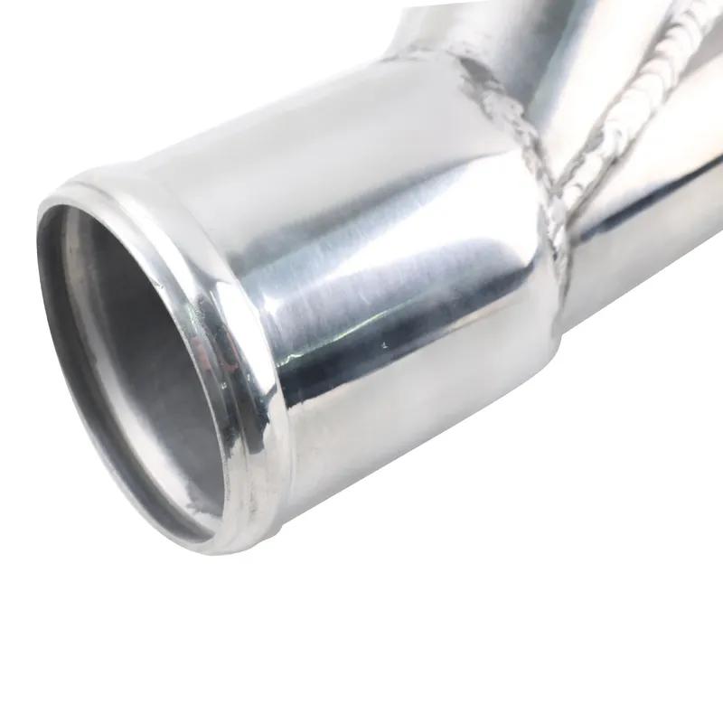 Upgrade Kit 2palcový N54 Turbo výstup Plnicí potrubí Hliník Stříbrný Pro BMW 135i 335i 535i 1M E82 E88 E90 E92 E60 Motor 3.0L Díly