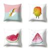 Cool Summer Fruit Polyester Pillowcase Car Decoration Home Print Small Fresh Cute Pillowcase