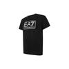 Emporio Armani EA7 Letter And Number Print Crew Neck Casual Short Sleeve T-Shirt Men Tops Black 8NPT10-PJNQZ-1200