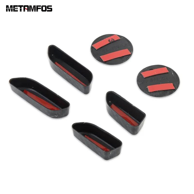 Car Accessories For Tesla Model X 2016 2017 2018   Carbon Fiber Interior Seat Adjustable Switch Button Cap Cover Trim