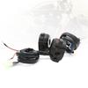 2X 7/8" Motorcycle Handlebar Control Switch High/Low Beam Light Horn Switch Part