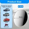 2X Blind Spot Mirror Auto 360° Wide Angle Convex Rear Side View Car Truck SUV