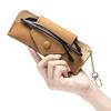 New Leather Literary Glasses Bag Women's High-end Sunglasses Sunglasses Storage Bag Ultra-thin Portable Chain Glasses Bag