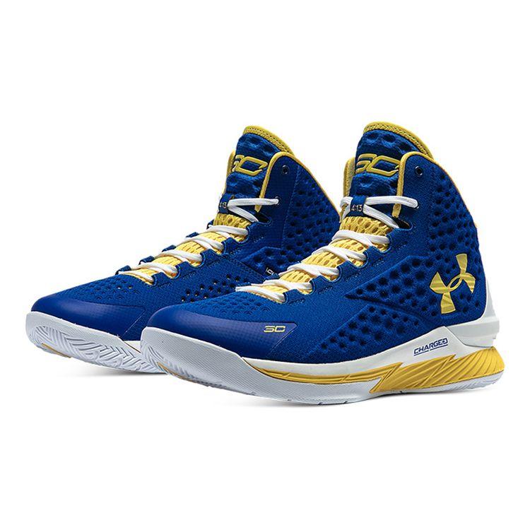 Under Armour Curry 1 Retro Home 2021 Men Sneakers Blue Royal-Blue 3026047-400