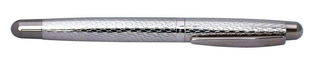 

Otto Hutt Stylo plume Design 02 Argent alvéolé