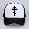 Russian Orthodox Cross Baseball Cap  Unisex Women Christian Crucifix  Caps Adjustable Outoor Sun Hat