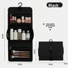 Travel Organizer Bag With Waterproof Layered Compartments For Cosmetics And Toiletries