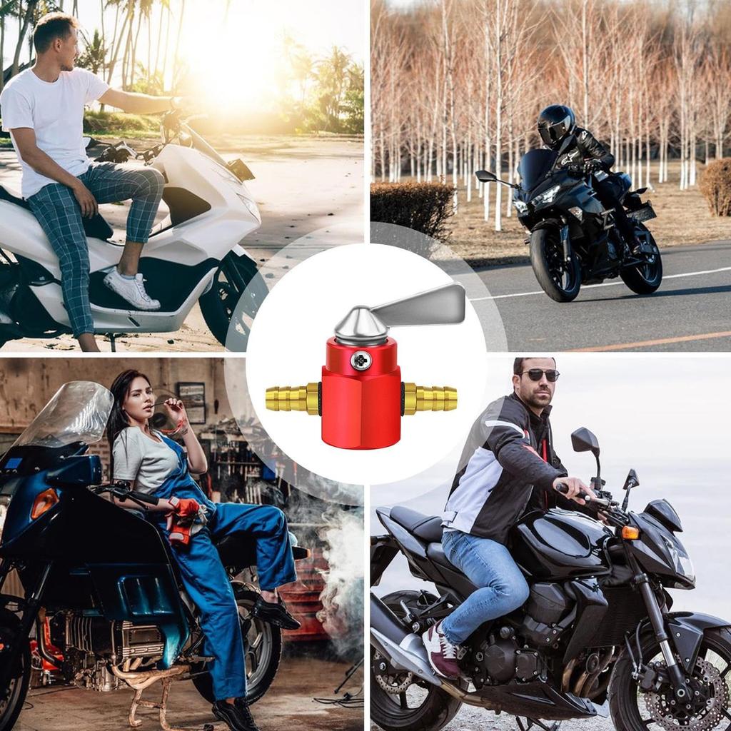 Pet Cock Valve Tap, ATV Valve Tap, Motorcycle Accessories - Aluminum Alloy Valve Generator,