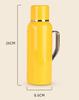 316 Stainless Steel Stew Pot with Temperature Display and Tea Separator - Handheld Insulated Household Pot